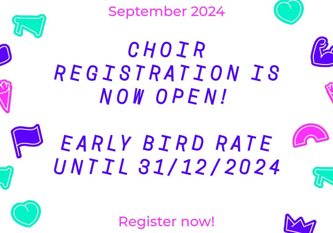 Ouverture inscriptions chorales Ouverture inscriptions chorales